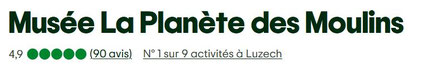 Appréciation globale Tripadvisor le 29/08/2023