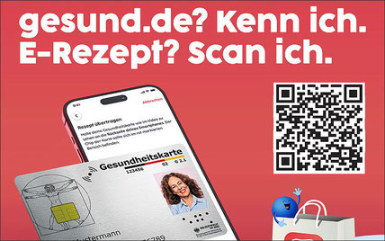 gesund.de? Kenn ich. E-Rezept? Scan ich.