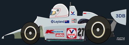 Alan Jones by Muneta & Cerracín - Ralt RT4, 1981