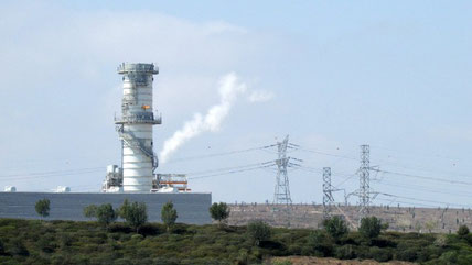 Hagit power plant in Northern Israel