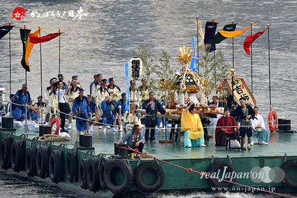 住吉神社例祭(船渡御) ＠2015.08.02