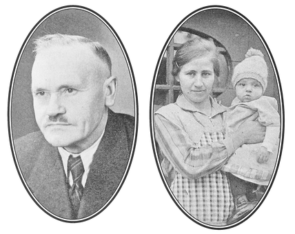 Josef Hamm sen. und seine Ehefrau Josefina, geb. Pletzinger