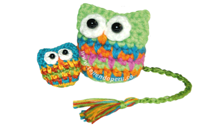 Cómo tejer un búho marcador de libros a crochet (crochet bookmark owl tutorial)