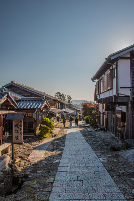 La via Nakasendō a Magome