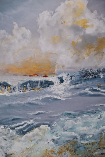 SCHNEE-MEER BY CLAUDIA EBNER ART