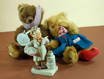 Teddybären aus der Sammlung Fellberg, © Dr. Ursula Fellberg