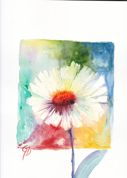 Gänseblümchen 2, 9x12 inch, 150€