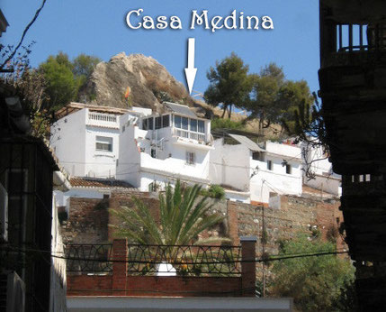Lage des Ferienhauses Casa Medina