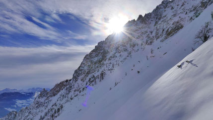 Pulvern im Rofan hinter dem Ebner Joch