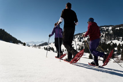 Snowshoes outing Saint François Longchamp
