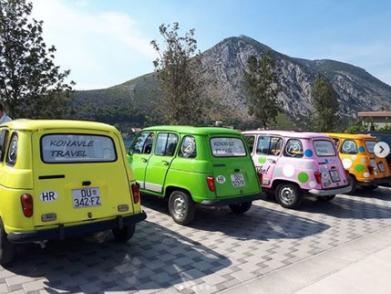 Renault 4 cabrio tour in Konavle