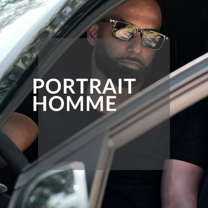 portrait masculin avec une photographe dans les Yvelines