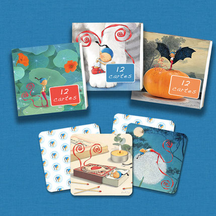3 Packs de 12 cartes complémentaires au Memory Timeliot