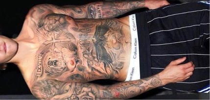 Tattoos - BIEBER-ARMY - Your source for Justin Drew Bieber