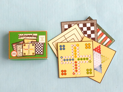 Miniatur-Spielesammlung selber basteln