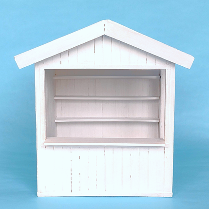 Miniatur-Marktstand aus Pappe bauen