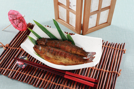 民宿いわな荘　あまごの甘露煮