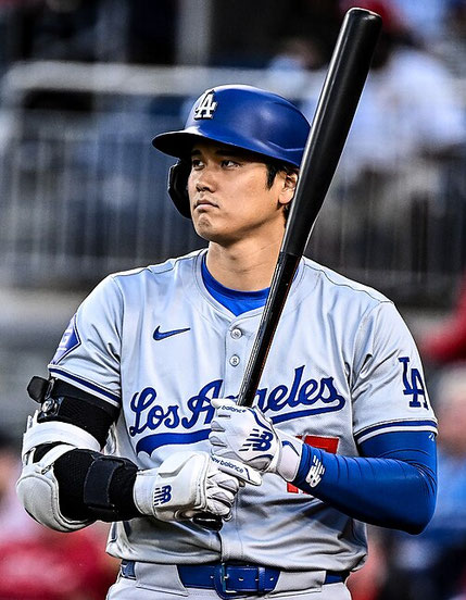 nella foto Shohei Ohtani (Wikipedia)