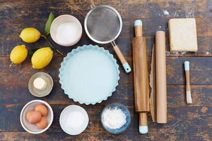 Lemon meringue pie Ingredients