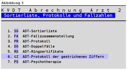 abasoft EVA Praxissoftware Fehlender Schein