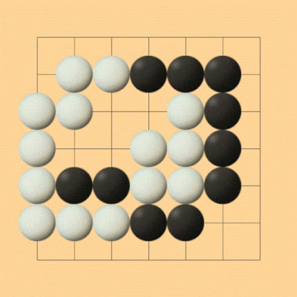 石と石とで挟むととれる柄