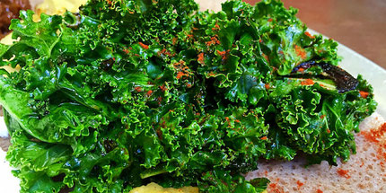 gomen Ethiopian kale salad