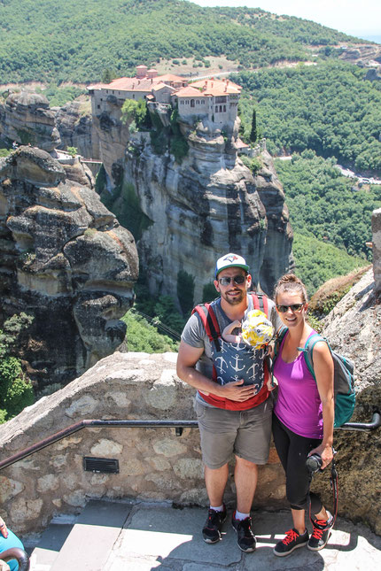 Meteora Greece With Baby