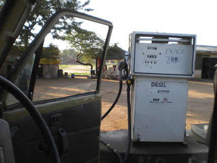 Petrolstation in Tanzania