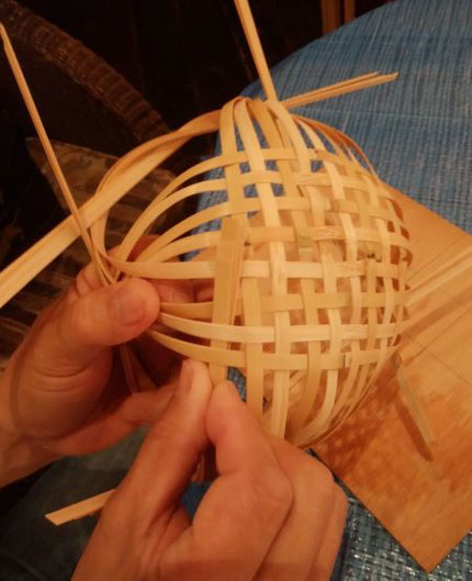 竹細工 編み