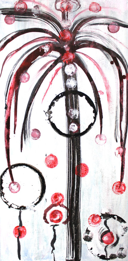 arcrylic on Canvas / 80x40 cm / 2025 / Unique