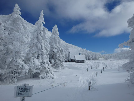 八ヶ岳　積雪情報　2022