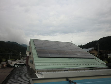 太陽光発電工事　モジュール