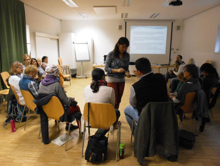 Seminar: "Lernen lernen" mit Roswitha Hafen für die Pädagog*innen des Landes Steiermark im Wiki Fortbildungshaus.