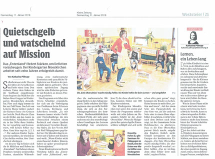 Kleine Zeitung, 11.01.2018