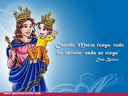 María Auxiliadora de los cristianos: Ruega por nosotros