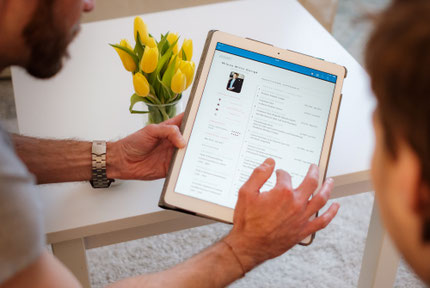 Bewerbung Curriculum Vitae Umschulung Bewerbungsanschreibung Online-Bewerbungstests professionelle Bewerbungsunterlagen digital