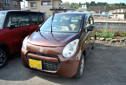 ボディーコーティング施工車両　スズキ　アルト