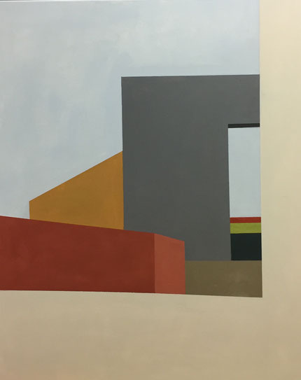 FarbRäume 17, Acryl, 100 x 80 cm, 2019