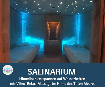 Salzgrotte SALINUM Hagen, Salinarium mit Wasserbetten, www.salzgrotte-hagen.de