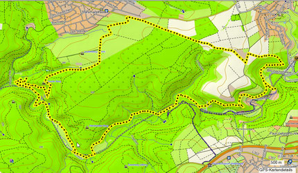 GPXTrack Wällertour Brexbachschlucht