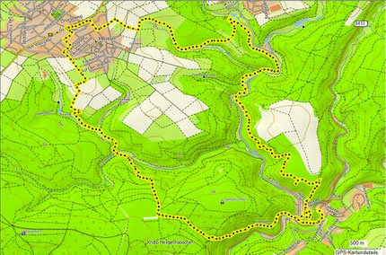 GPXTrack Wällertour Iserbachschleife (Südschleife)