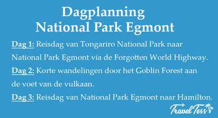 Dagplanning Mount Egmont