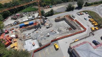 Terrassement "MIGROS" - Ayent 