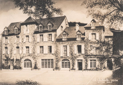 L'hôtel thermal à La Chaldette dans les années 1960 (coll. T. Simonnin)