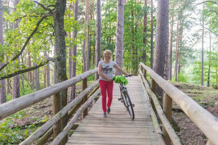 Ride a Bicucle in LVM Nature Park