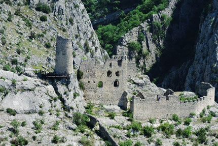 Medieval fortifications gradina 