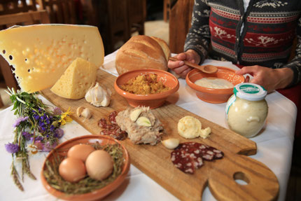 Local food of Bohinj