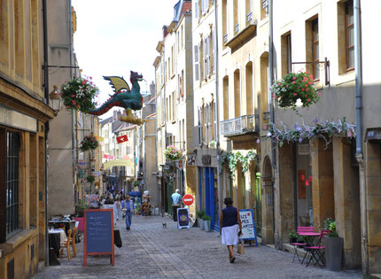 Historic heart of Metz