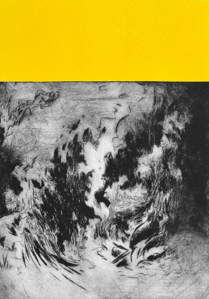 Leucosia • 2021 • intaglio print on paper • 53 x 39,5 cm