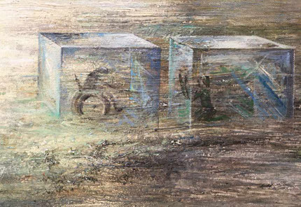 Detail aus "Zwei lange Jahre COVID" - H. Franz ©
